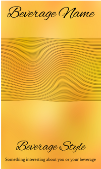 Add Photo Swirly Orange Tall