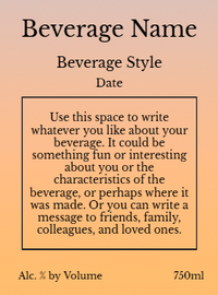 Back label - Boardwalk