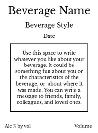 Back label - Boat Party