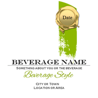 Gold Seal Round Green