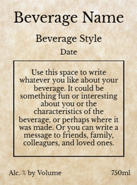 Back label - Optimus Rex